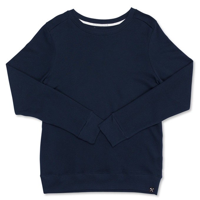Sweatshirt - Bio-Baumwolle - BASIC - hellgrün oder marineblau from The Driftwood Tales