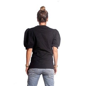 Sweatshirt bio katoen met ballonmouwen from The Driftwood Tales