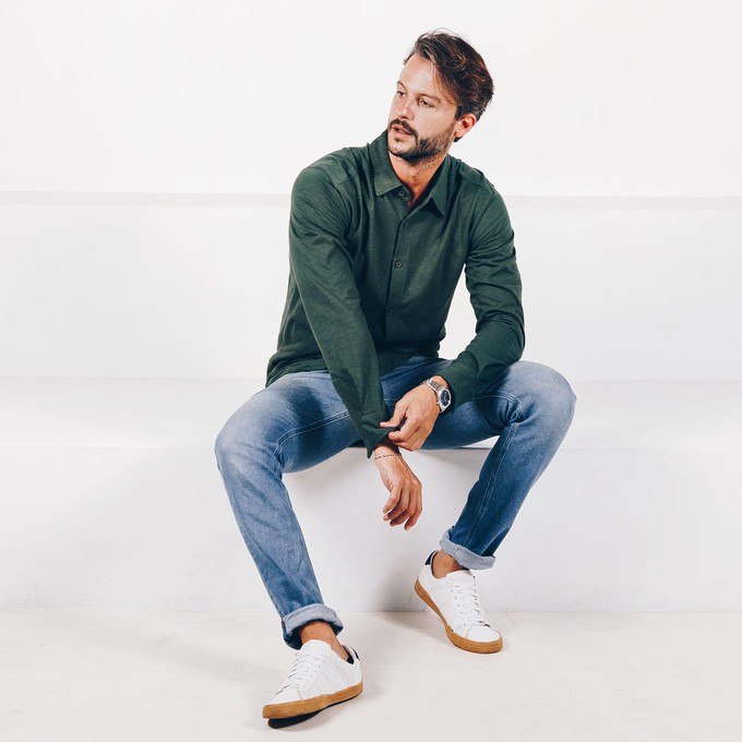 Shirt - Bio-Baumwolle - dunkelgrün from The Driftwood Tales