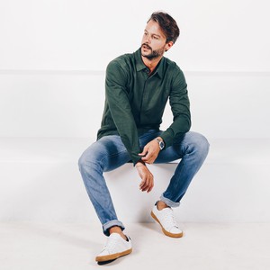 Shirt - Bio-Baumwolle - dunkelgrün from The Driftwood Tales