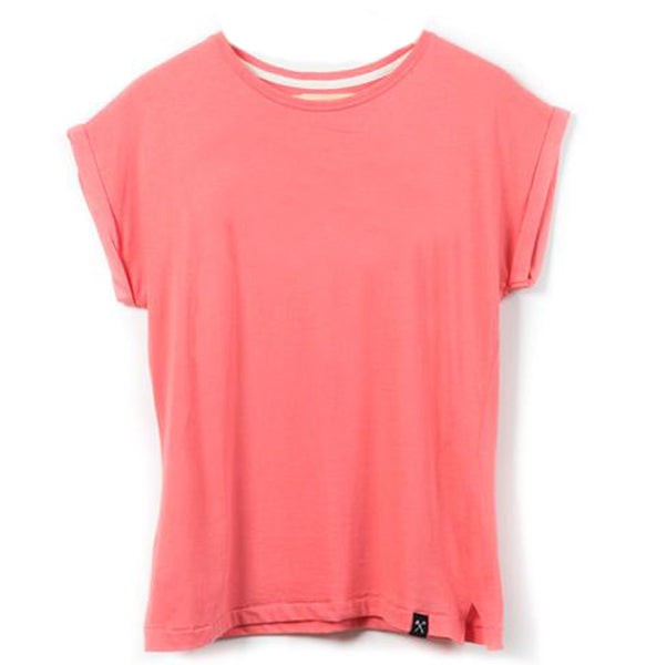 T-Shirt - Korallenrosa - recycelte Baumwolle from The Driftwood Tales T-Shirt - Korallenrosa - recycelte Baumwolle from The Driftwood Tales