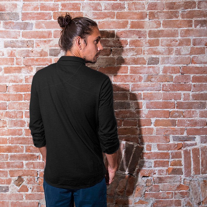 Shirt - Bio-Baumwolle - schwarz from The Driftwood Tales