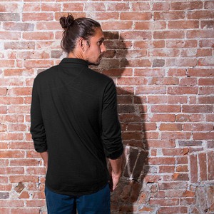Shirt - Bio-Baumwolle - schwarz from The Driftwood Tales