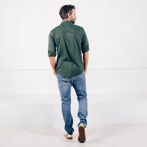 Shirt - Bio-Baumwolle - dunkelgrün from The Driftwood Tales