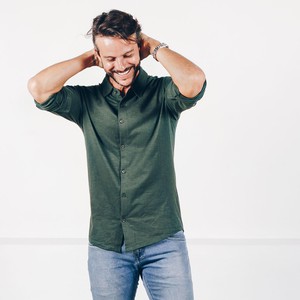 Shirt - Bio-Baumwolle - dunkelgrün from The Driftwood Tales