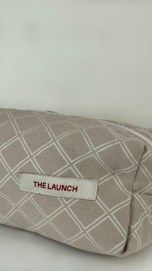 THE MAKE-UP BAG BEIGE from THE LAUNCH
