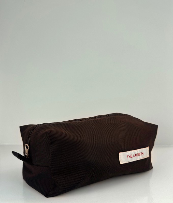 THE MAKE-UP BAG BROWN from THE LAUNCH