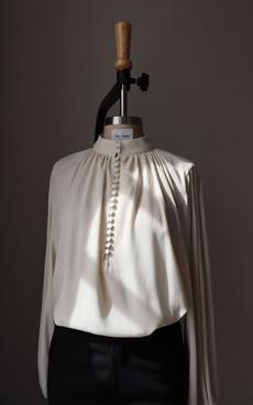 ABBY OFF WHITE BLOUSE from The Make