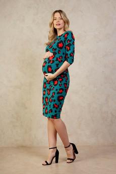 Audrey Maternity Breastfeeding Dress via Tilbea London