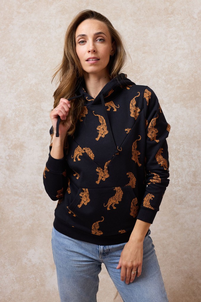 Tiger Nursing Hoodie from Tilbea London