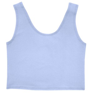 Lavender Bio-Baumwolle Cropped Tank-Top from TIZZ & TONIC