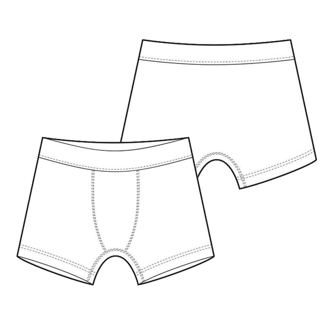 Melon-Bio-Baumwoll-Boxer-Brief from TIZZ & TONIC