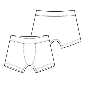 Melon-Bio-Baumwoll-Boxer-Brief from TIZZ & TONIC