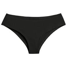 Jet Black Bio-Baumwolle Cheeky Panty via TIZZ & TONIC