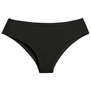 Jet Black Bio-Baumwolle Cheeky Panty from TIZZ & TONIC