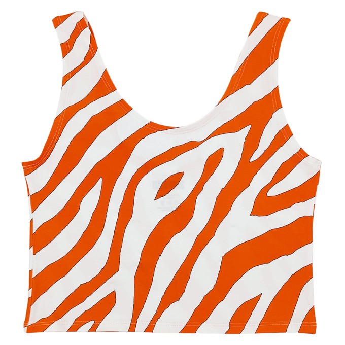 Tiger Lily Bio-Baumwolle Cropped Tank-Top from TIZZ & TONIC