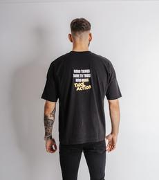 'good things' black t-shirt - oversized fit from TOP CULTURE