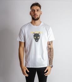 'Sechmet' white t-shirt - loose fit from TOP CULTURE