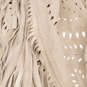 LEA FRINGE SHAWL - SAND from Treasures-Design