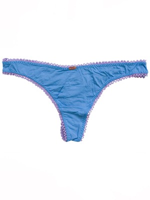 Blue Bamboo 90's Thong from Troo