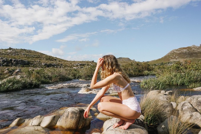 Freya Triangle Bralette from Troo