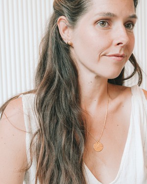 mini irma earrings from TRUVAI jewellery