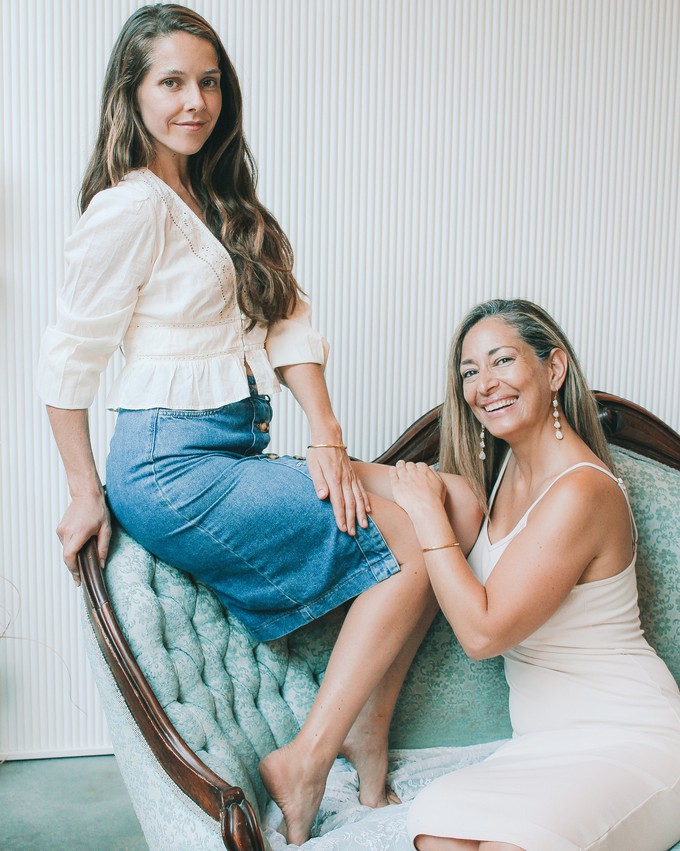 gardenia earrings from TRUVAI jewellery