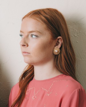 clementine earrings from TRUVAI jewellery