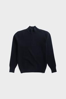 Merino Half Zip Sweater via UNBORN