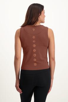 Karuna Balance Dry-fit Yoga Tank – Mocca via Urban Goddess