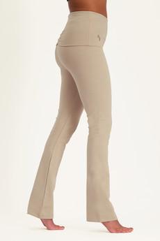 Pranafied Flare Yoga Pants – Sand via Urban Goddess