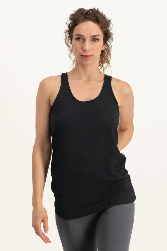 Black yoga tank sale