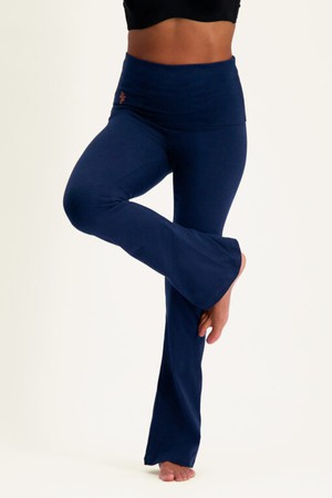 Pranafied Flare Yoga Pants – Midnight from Urban Goddess