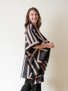 Organic Silk Kimono- Quad via Urban Medley