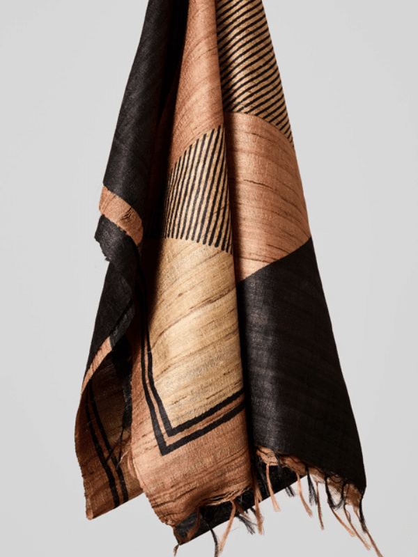 Tussar Silk Scarf Trio from Urban Medley