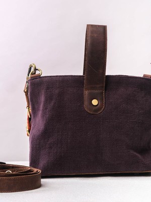 Mia Crossbody Bag Eggplant from Urban Medley