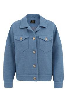 Entelier Tweed Jacket Blue via Urbankissed