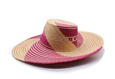 Yonna Fuchsia Wide Brim Straw Hat from Urbankissed