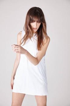 The Mascha | Muscle Tank - White via Urbankissed