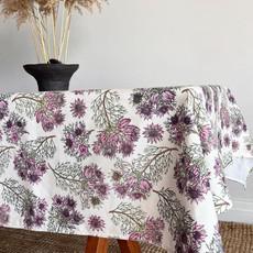 Floral Tablecloth Recycled Plastic - Pink Serruria from Urbankissed