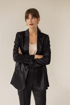 Classic Loose Fit Evening Jacket via Urbankissed