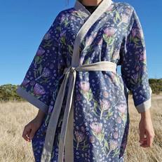 Japanese Kimono In Pure Linen via Urbankissed