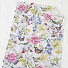 Floral Tea Towel Cotton - Flowers, Butterflies & Birds from Urbankissed