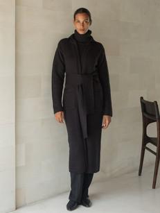 Iman Mohair Coat in Black via Urbankissed