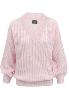 Sweater Victoria Merino Powder Pink via Urbankissed