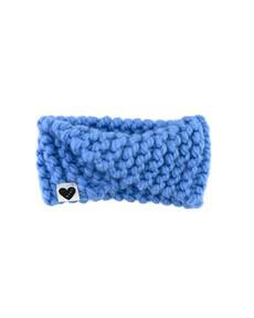Twisted Knitted Headband - Blue via Urbankissed