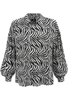 Zebra Geometric Shirt via Urbankissed