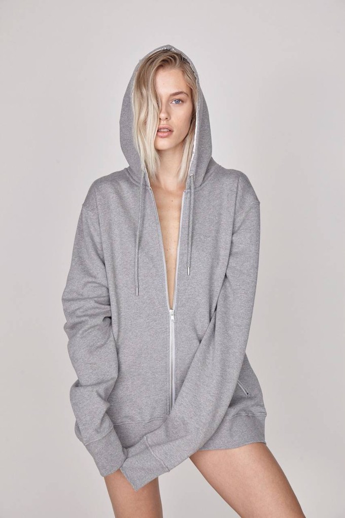 The Cara | Hooded Sweater - Grey from Urbankissed