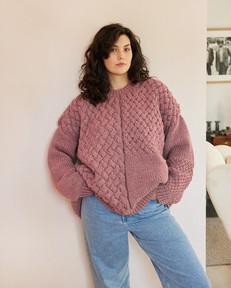 Heartbreaker: Dusty Pink Alpaca & Wool Sweater via Urbankissed