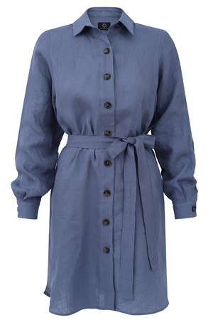 Linien Shirt Dress Blue from Urbankissed
